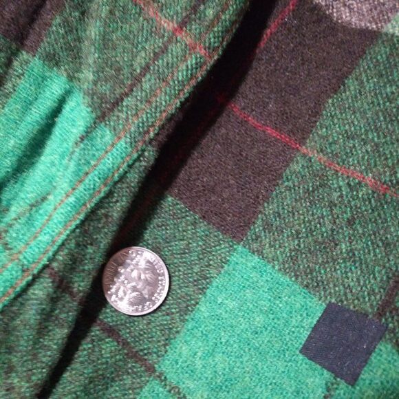 Vintage Western Star Wool Flannel Button Down Shirt - Picture 7 of 8